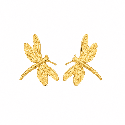 Pendientes en forma de libélula con acabado premium y diseño delicado inspirado en la naturaleza.