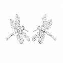 Pendientes en forma de libélula con acabado premium y diseño delicado inspirado en la naturaleza.
