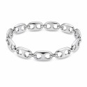 Pulsera de eslabones orgánicos con diseño elegante y contemporáneo que destaca por sus formas suaves y acabado brillante.