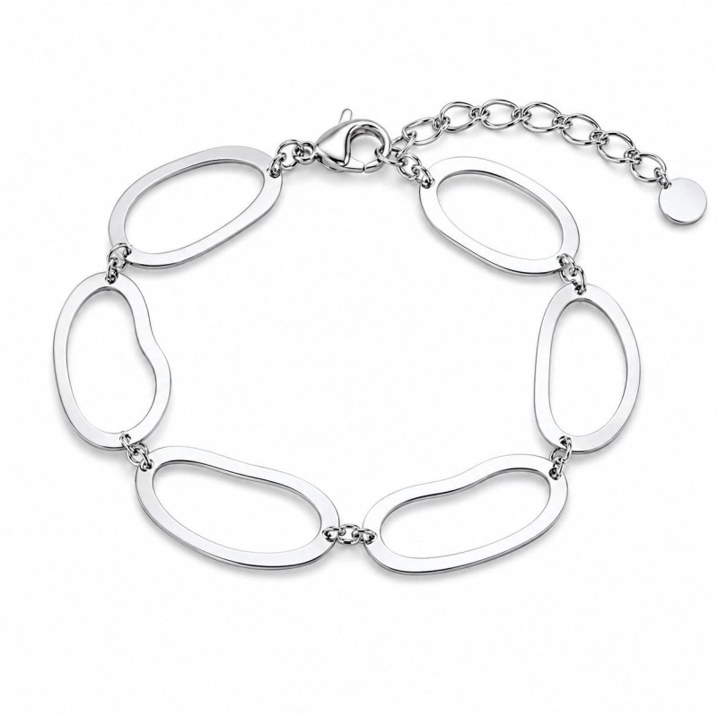 Pulsera de diseño orgánico inspirada en la belleza de las formas fluidas y naturales.