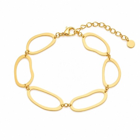 Pulsera de diseño orgánico inspirada en la belleza de las formas fluidas y naturales.