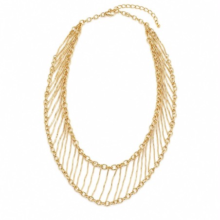 Collar de diseño contemporáneo inspirado en las pasarelas de alta moda.