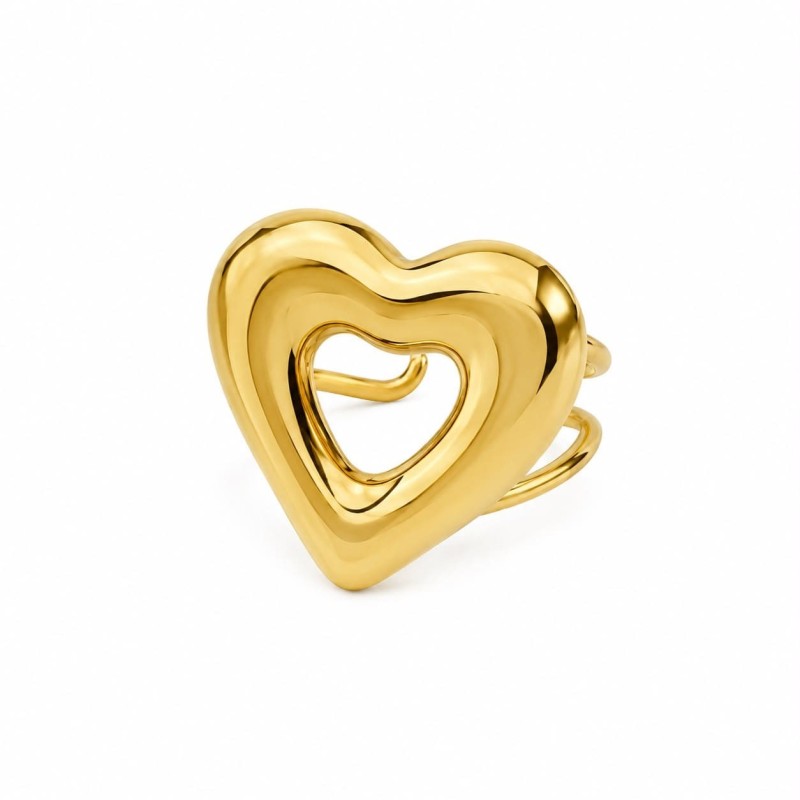 Anillo de inspiración romántica que combina delicadeza, elegancia y modernidad en una pieza única.
